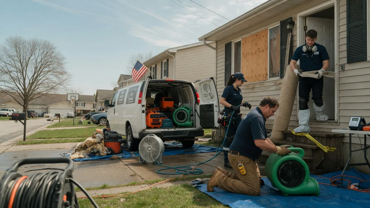 Water Damage Restoration in Nanafalia, AL near me
